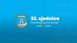 32 sjednica Gradskog vijeća Opatija 2021  2025 [upl. by Sidman]