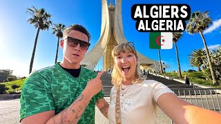 First Impressions of ALGERIA 🇩🇿 Exploring the Crazy Capital ALGIERS الجزائر [upl. by Yrtua584]