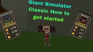 Giant simulator classic codes and how to get started [upl. by Nednyl599]