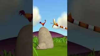 Snake chases the Bird gazoon shorts funnyanimalcartoons [upl. by Antoinetta]