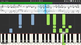 Bruce Springsteen  Tougher Than the Rest  Piano tutorial and cover Sheets  MIDI [upl. by Nosnibor]