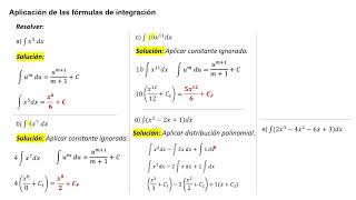 Cálculo Integral 4  Resolviendo integrales indefinidas básicas [upl. by Wilde]