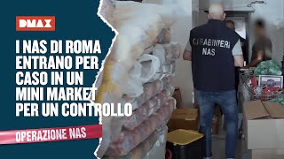 I NAS di Roma entrano per caso in un Mini Market per un controllo [upl. by Anaujal]