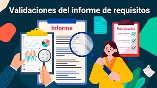 Validaciones del informe de requisitos [upl. by Haley]