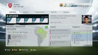 FIFA 14 Manager Mode Full Review PC  Scouting Transfers Layout [upl. by Bopp]