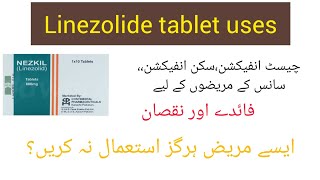 Linezolide tablet uses in Urdu linezolid 600 mg usesnezkil side effects [upl. by Llovera682]