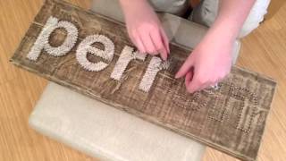 DIY String Art [upl. by Jerry]