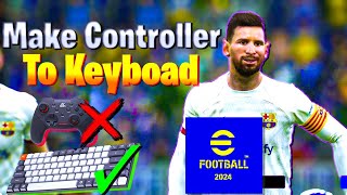 How to play eFootball 2024 on PC with KEYBOARD  eFootball 2024 Keyboard Controls [upl. by Letch311]