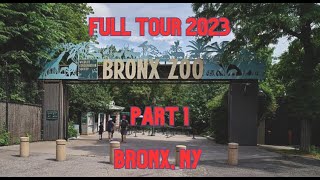 Bronx zoo Full Tour 2023  Part 1 [upl. by Vullo322]