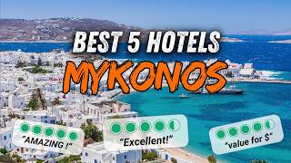 🇬🇷 Best hotels MYKONOS Greece ✈ My top 5  Where to stay in MYKONOS  hotels review [upl. by Sproul]