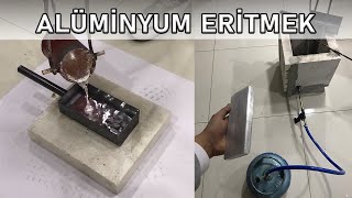 ALÜMİNYUM ERİTMEK ALÜMİNYUM PLAKA [upl. by Einnahc]