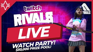 50000 THE FINALS Twitch Rivals Tournament  Watch Party amp Casting Practise [upl. by Calandria431]