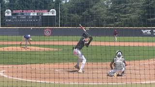 Ryan Wharton 2027 pitching against Wow Factor at St Mary’s College August 3rd HS showcase [upl. by Keelby]