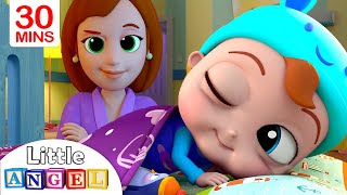 Yes Yes Baby Go to Sleep  Kids Songs amp Nursery Rhymes by Little Angel [upl. by Airdnua]