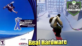 ESPN Winter X Games Snowboarding 2002 — Xbox OG Gameplay HD 🏆 — Real Hardware Component [upl. by Adnilev642]