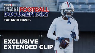 Tacario Davis Micd Up  A University of Arizona Football Documentary [upl. by Odnama]