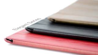 Jisoncase Smart Cover work both for iPad 2 amp The New iPadmov [upl. by Puritan]