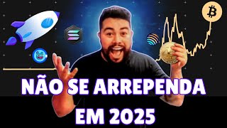 AS 5 CRIPTOMOEDAS PARA TER NA CARTEIRA NO FINAL DE 2024 PARA EM 2025 APROVEITAR O CICLO DE ALTA [upl. by Lose999]