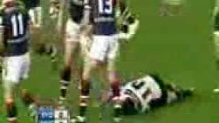 NRL BIG HITS AND TRIES [upl. by Okomom]