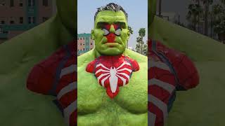 SPIDERHULK TAKES REVENGE ON THANOS shorts [upl. by Ettinger]