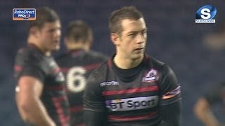 Greg Laidlaw Penalty Edinburgh v Leinster 20th Dec 2013 [upl. by Eynttirb]