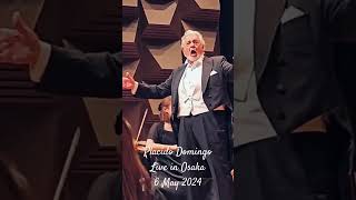 Placido Domingo Live in Osaka 6 May 2024 [upl. by Atilef]