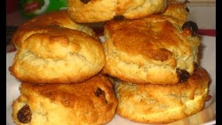 Home Made Raisin Scone Recipe Guide [upl. by Rozanna422]