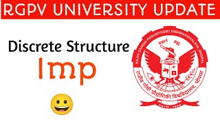 Discrete Structure Important and Questions Paper kaisa aaega  True Engineer [upl. by Ahsiekar127]