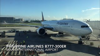 PHILIPPINE AIRLINES B777300ER to HONG KONG [upl. by Zat]