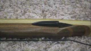 Bamboo Backed Hickory Reflex Deflex Longbows [upl. by Aitnas412]