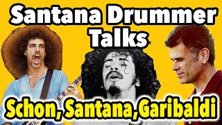 Santana Drummer Talks Carlos Santana Neal Schon amp David Garibaldi [upl. by Anitra578]