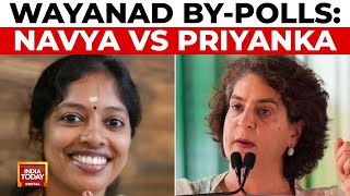 Wayanad ByPolls BJPs Navya Haridas to Battle Congress Priyanka Gandhi  India Today [upl. by Airbmak]