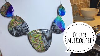 TUTO Collier multicolore [upl. by Oikim]