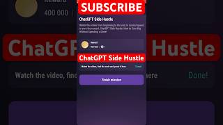 ChatGPT Side Hustle  Tapswap code  tapswap code ChatGPT Side Hustle tapswapcode [upl. by Drawe]