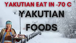 Unbelievable Surviving 70 C with Yakutian Foods  Yakutian cuisine  Yakutian foods [upl. by Ryley]