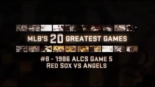 MLB Greatest Games 1986 ALCS Game 5 08 [upl. by Animsaj]