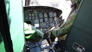 RNZAF NZ3816 BELL UH1 HUEY START UP amp DEPART [upl. by Pease246]