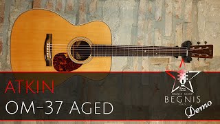 ACOUSTIC DEMO  ATKIN OM37 Aged  Rosewood Orchestra Model in Natural finish [upl. by Quill]