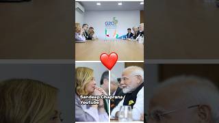 modi meloni g20 pmmodi georgiameloni love Subscribe OfficerSandeepChaprana [upl. by Young685]