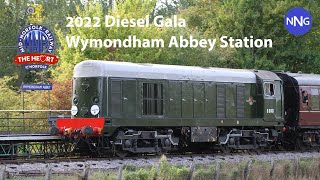 MidNorfolk Railway Wymondham Abbey Station  2022 Diesel Gala  Friday [upl. by Rape309]