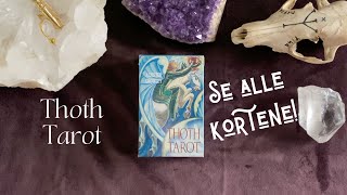 Se alle kortene Thoth Tarot [upl. by Einon191]