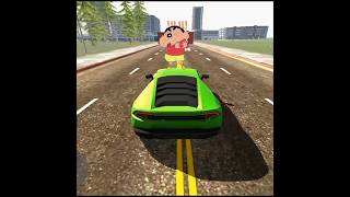 Shinchan cartoon character car jumping testIndian Bike Driving 3Dshorts reedpingamingyt [upl. by Sirej948]