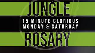 15 Minute Rosary  3  Glorious  Wednesday amp Sunday  JUNGLE [upl. by Anais]