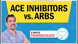 Pharmacology ACE Inhibitors vs ARBs  Antihypertensive l Lisinopril Losartan for NCLEX RN LPN [upl. by Nivle324]