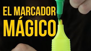 El truco del marcador mágico  Vuelta al Cole Experimentos Caseros [upl. by Annayat]