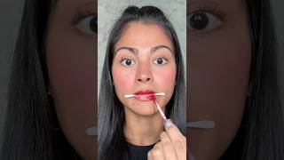 lipstick with a QTIP 😱  beauty tips youtubeshort beauty skincare [upl. by Cochrane323]