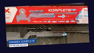 Umarex Komplete NCR PCP Air Rifle 60 Second Review [upl. by Oirazan]