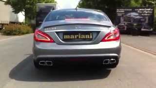 SOUND CLS 63 AMG Sportauspuff by mariani CarStyling [upl. by Drehcir]