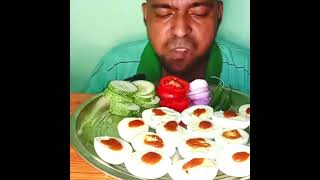 mukbang boiledeggs boiledeggmasala eggs eggmasala viralshorts viralreels indianfood [upl. by Damahom838]