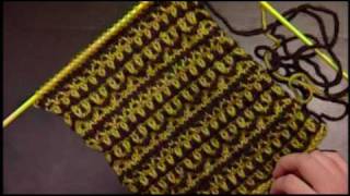 Fallen Leaves KnitAlong Pt 2 on Knitting Daily TV 502 [upl. by Airotal]